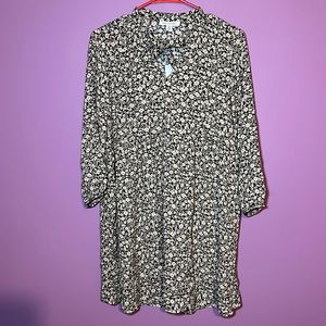 Free Assembly Floral Viscose dress